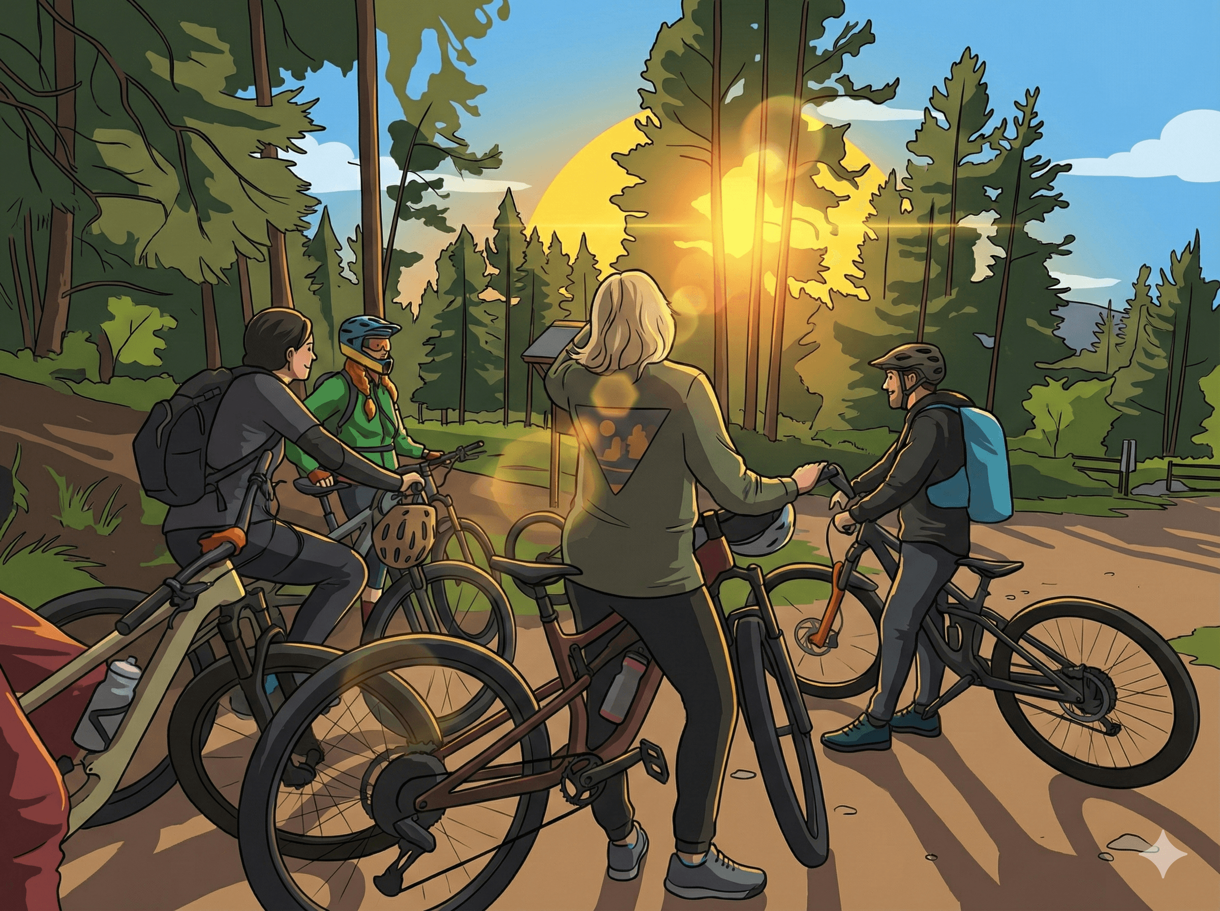 Ride Together: Private Group Mountain Bike Coaching in Kelowna's Okanagan Singletrack
