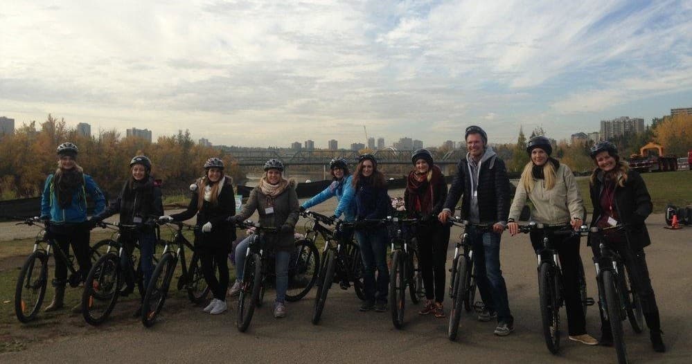 Electric Bike Rentals at River Valley Adventure, Edmonton