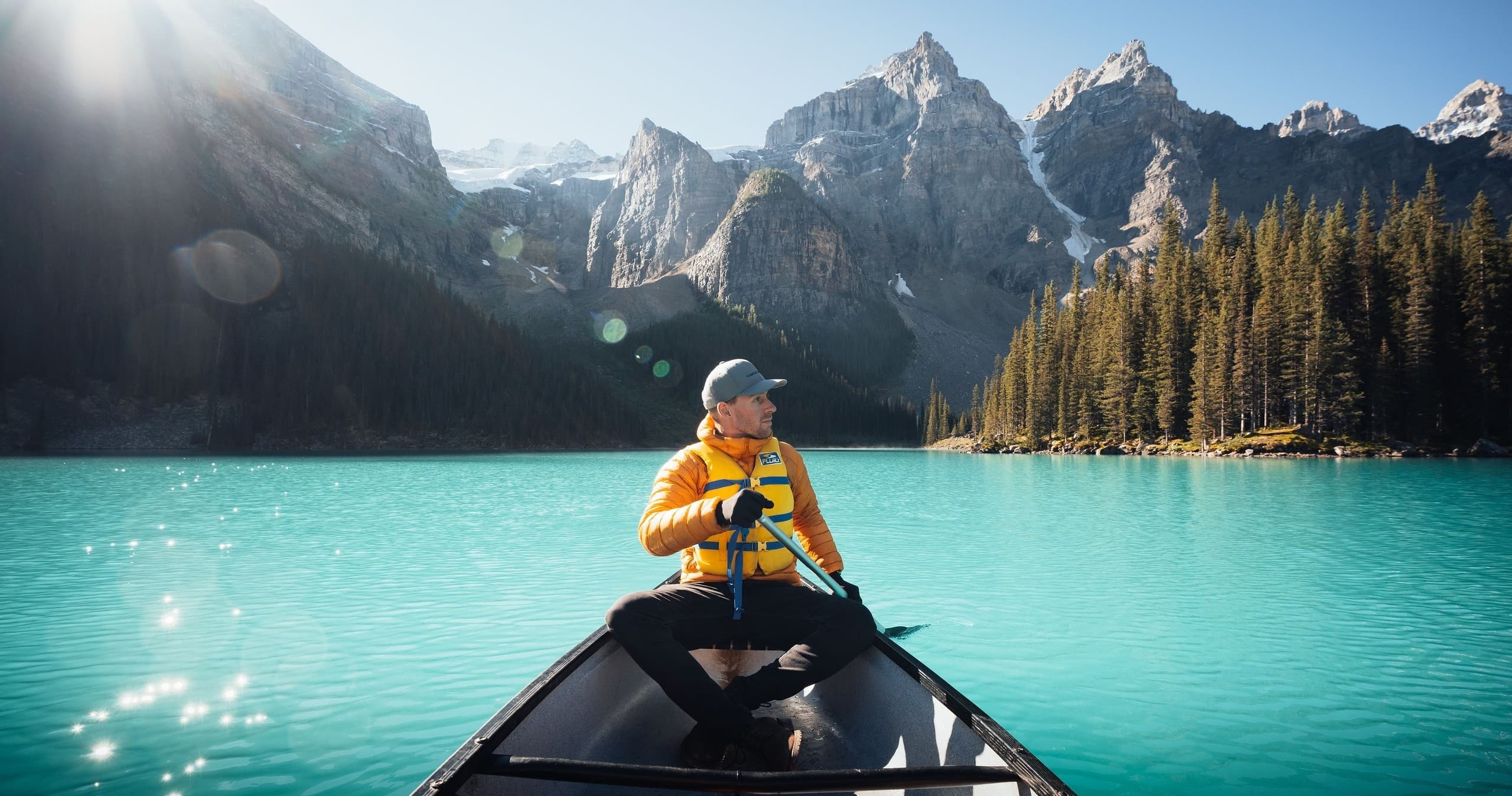 Moraine Lake Adventure with Via Via Shuttle Service in Alberta