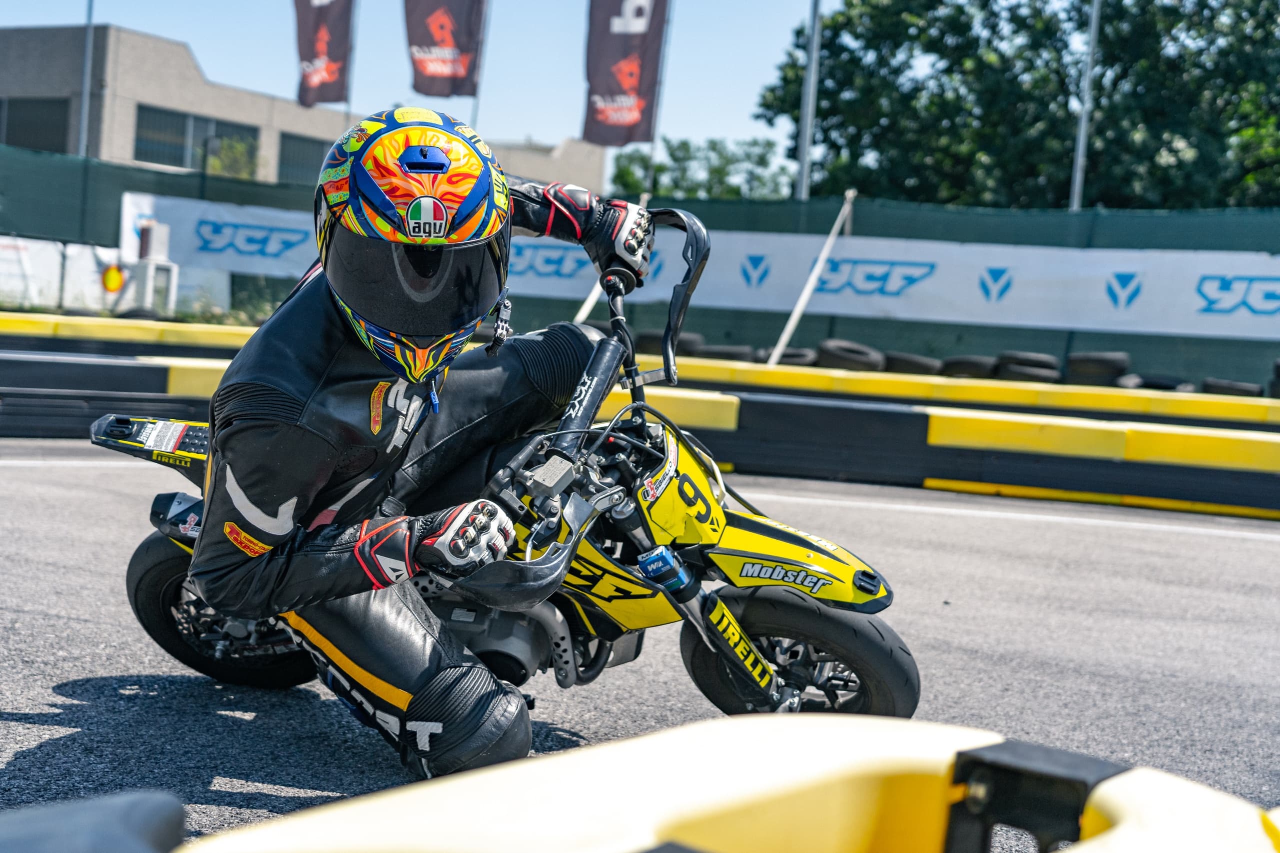 Thrilling Motard 110cc Sessions at Sbiello Park, Lombardia