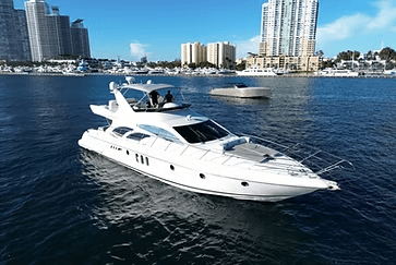 Cruise Bay Harbor Islands on a Private 70ft Azimut Yacht: Miami Luxury Charter