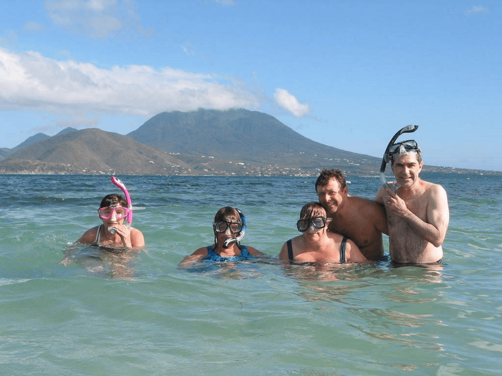 Cruise and Snorkel Extravaganza — Nevis Reef Snorkel & BBQ from Basseterre