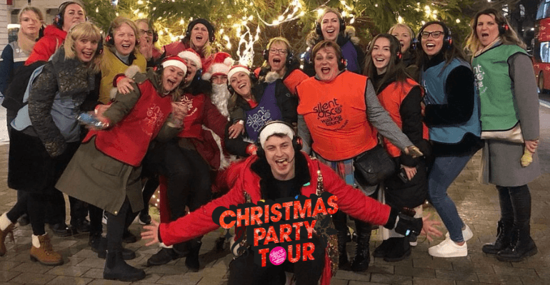 London Christmas Lights Tour with Silent Disco - The Adventure Collective