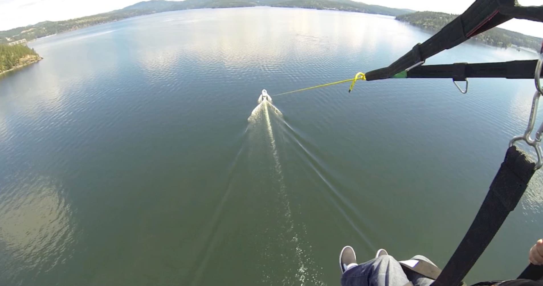 Coeur d'Alene Parasail team