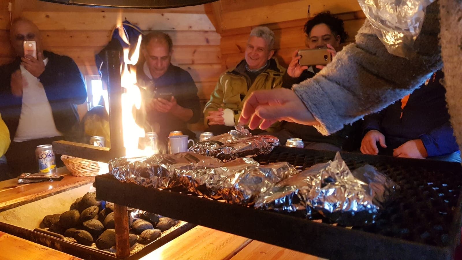 Nordic Grillkåta Meal Experience at Farm Backsjön