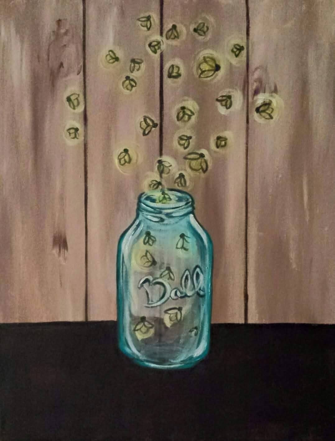 Creative Fall Glow Art Experience at Home & Harvest