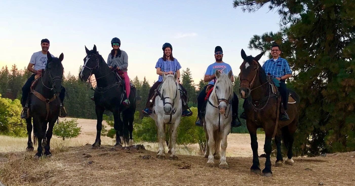 Land Adventures with Spokane Trail Rides in Spokane