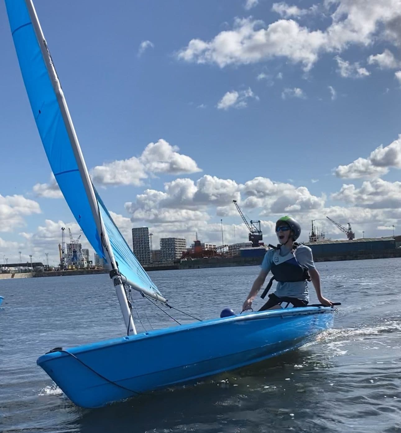 Water Activities: Onboard Improvers Sailing with Chatham Maritime Trust