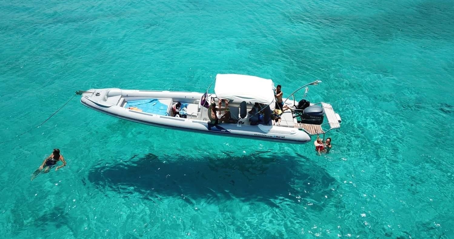 Boat Trip Marvel with Notosmare Marine Adventures in Crete