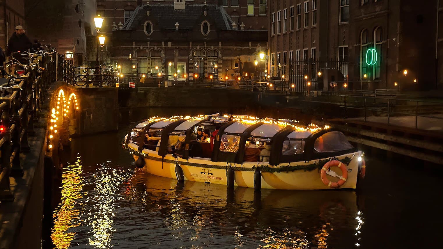 Water Activities & Amsterdam Boat Trips: Light Festival Voyage