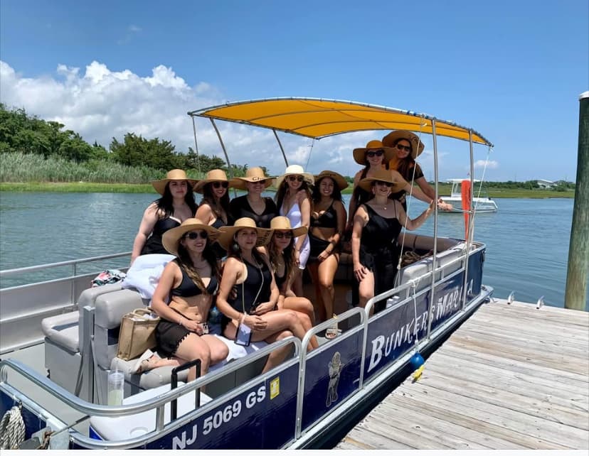 12 Passenger Pontoon Boat Rental in Wildwood, NJ