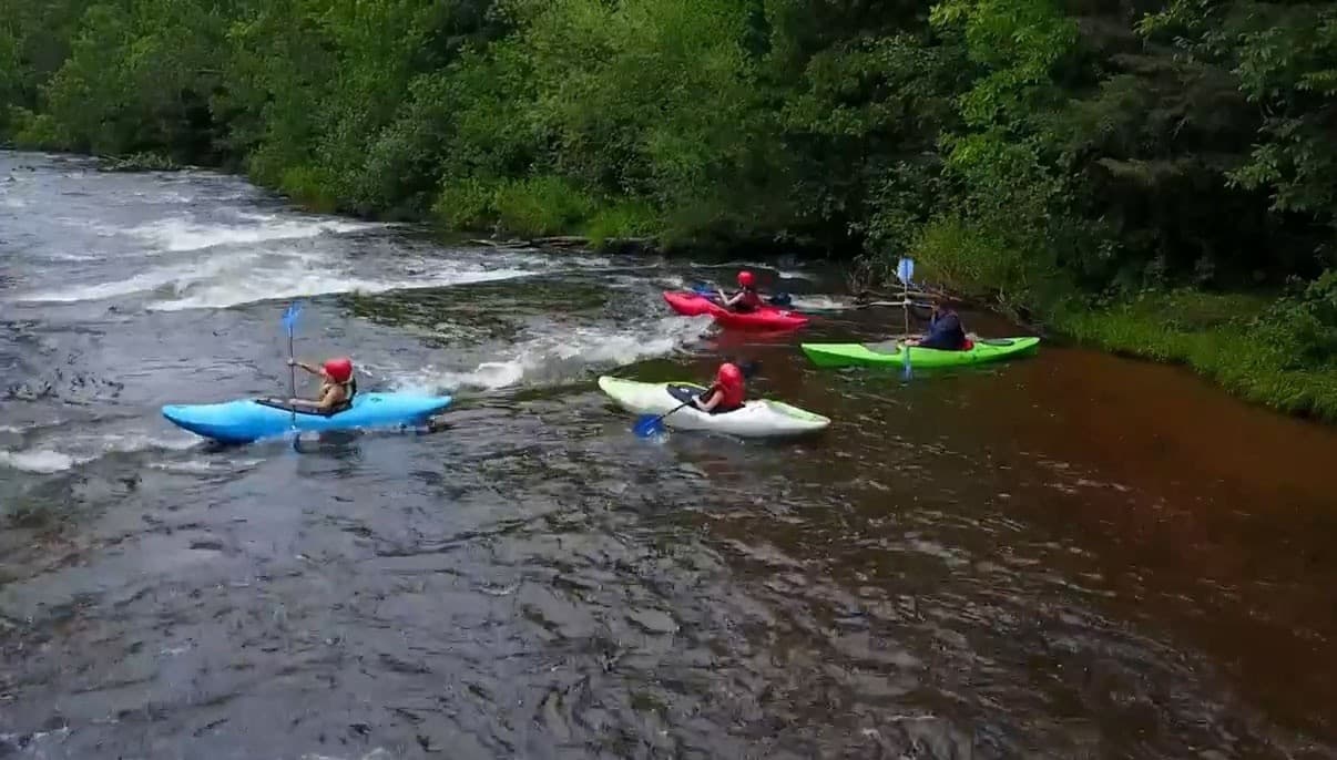 Brule River D2: Pine Tree to Hwy 13 — 9-Mile Canoe & Whitewater Shuttle