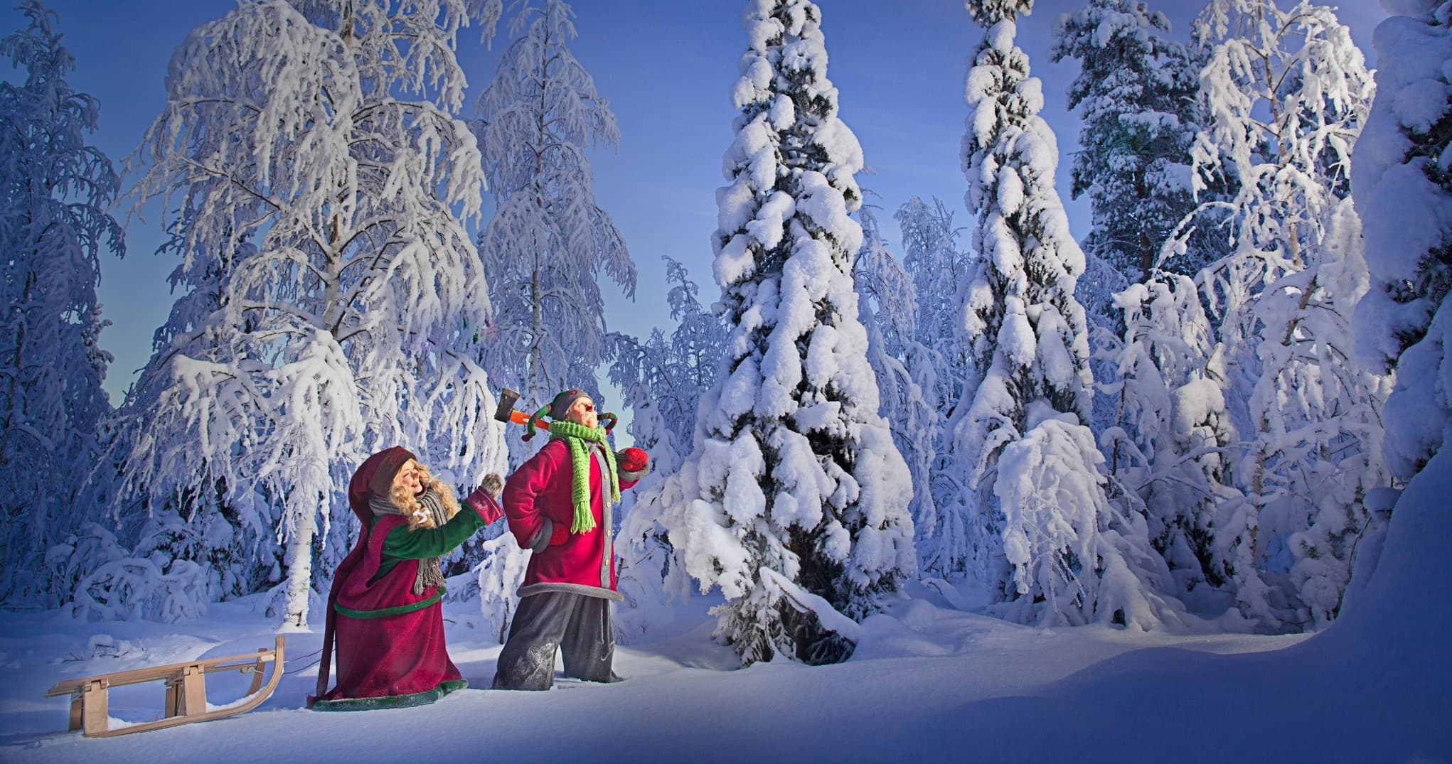 Winter Festival & Sledge Rides in Rovaniemi, Finland