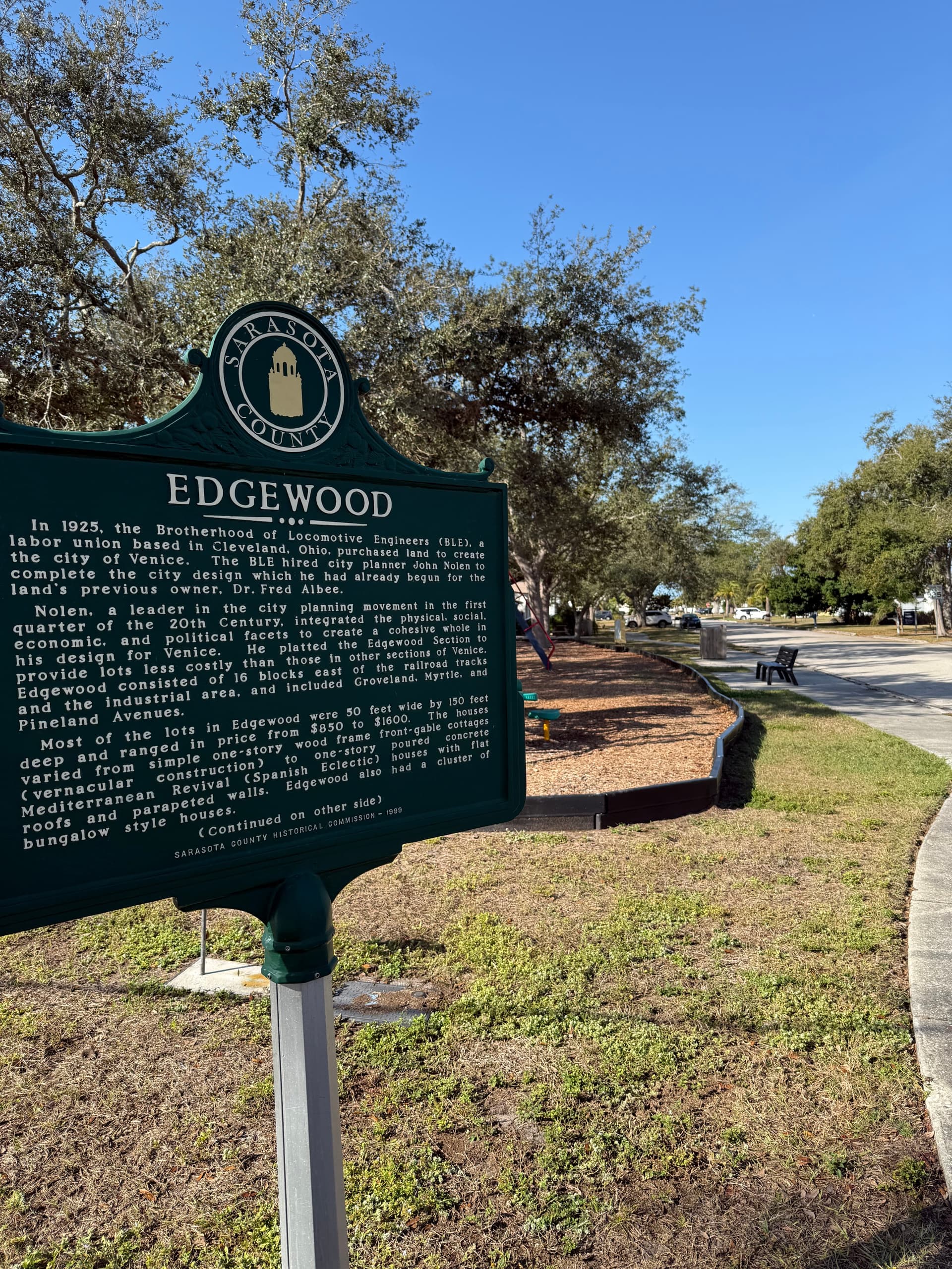 Edgewood District History Stroll: A Guided Walk Through Venice’s Working-Class Heritage