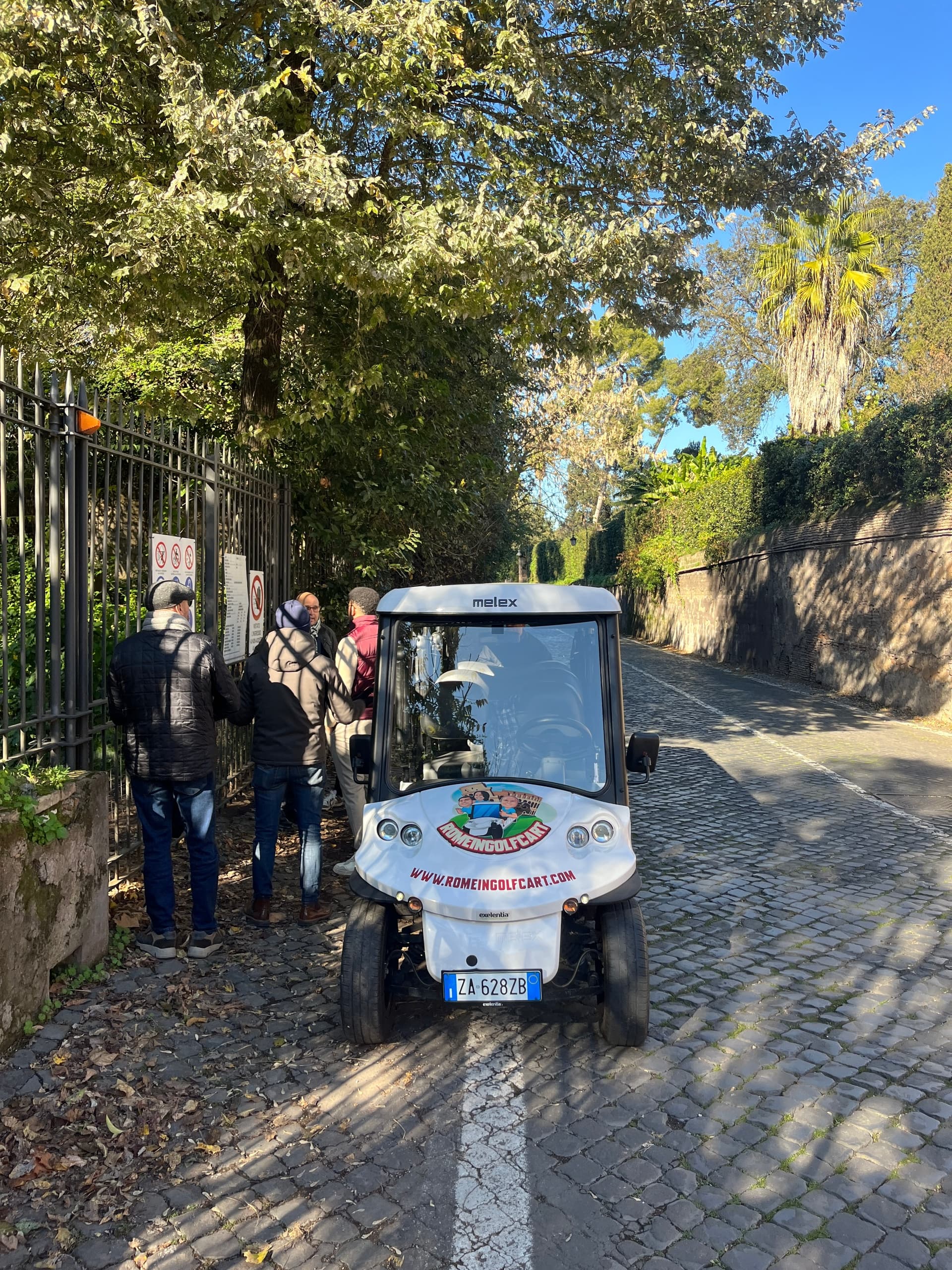 Golf Cart Tour of Ancient Appian Way by Rome in Golf Cart
