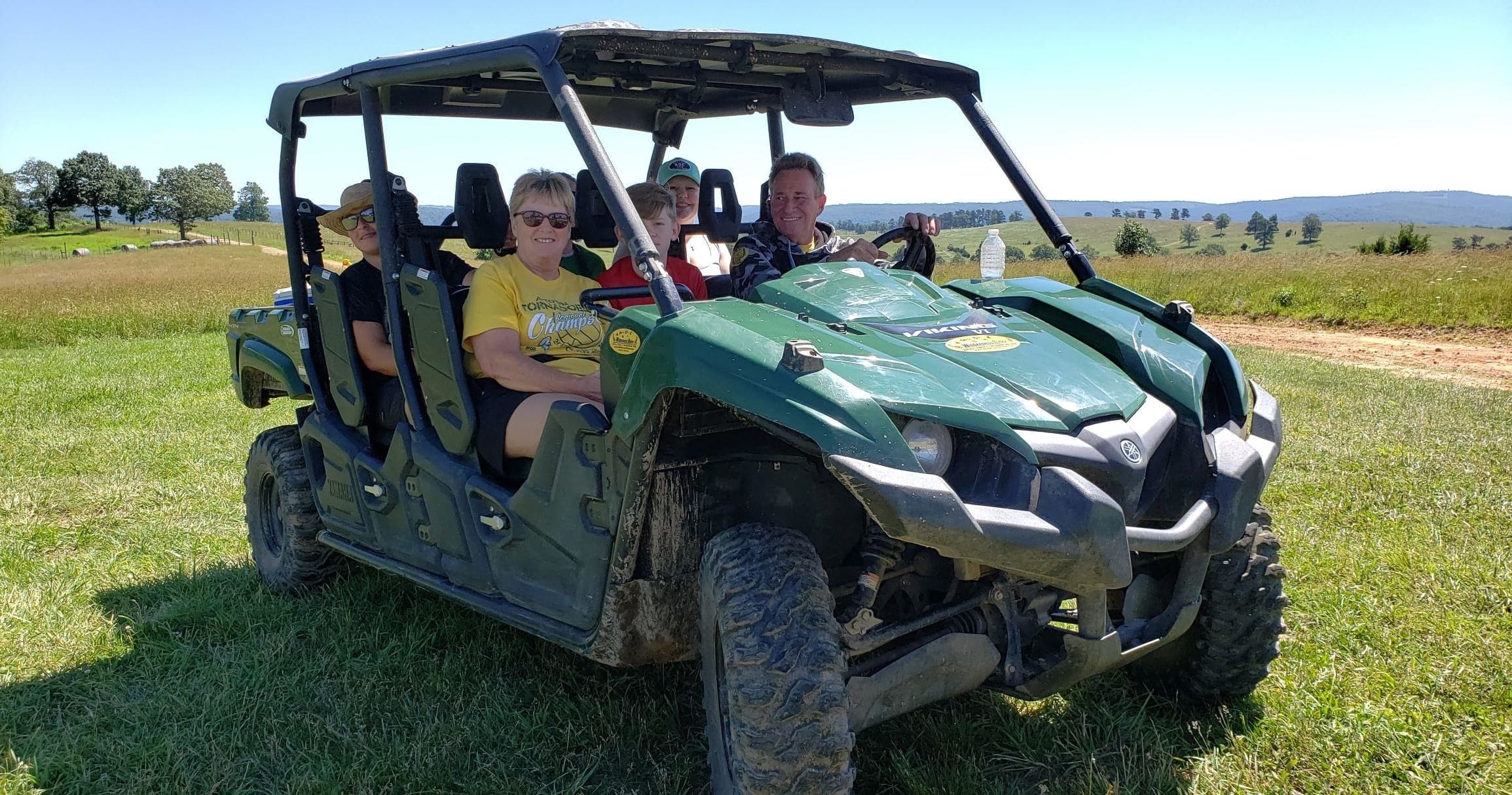 Side X Side Rentals at Wilderness Rider Buffalo Ranch in Kingston, AR