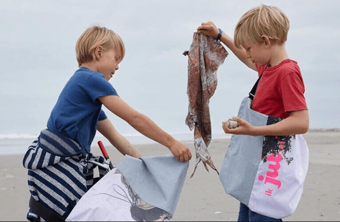 Eco-Friendly Beach Ride with Milieujutten JutXL at Terschelling