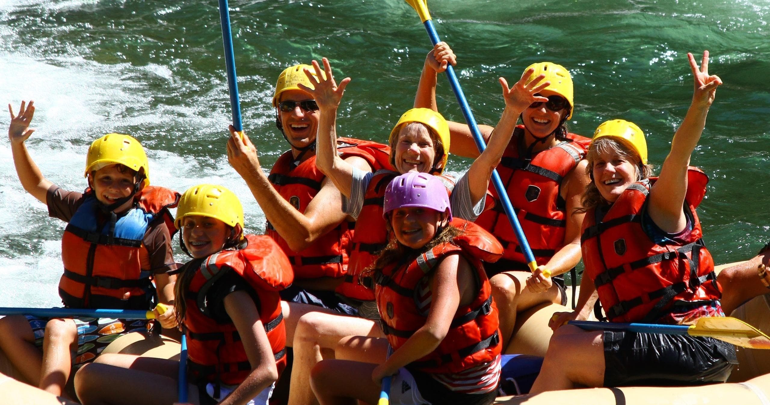 Whitewater Rafting Adventure at Pigeon Point, Big Bar CA