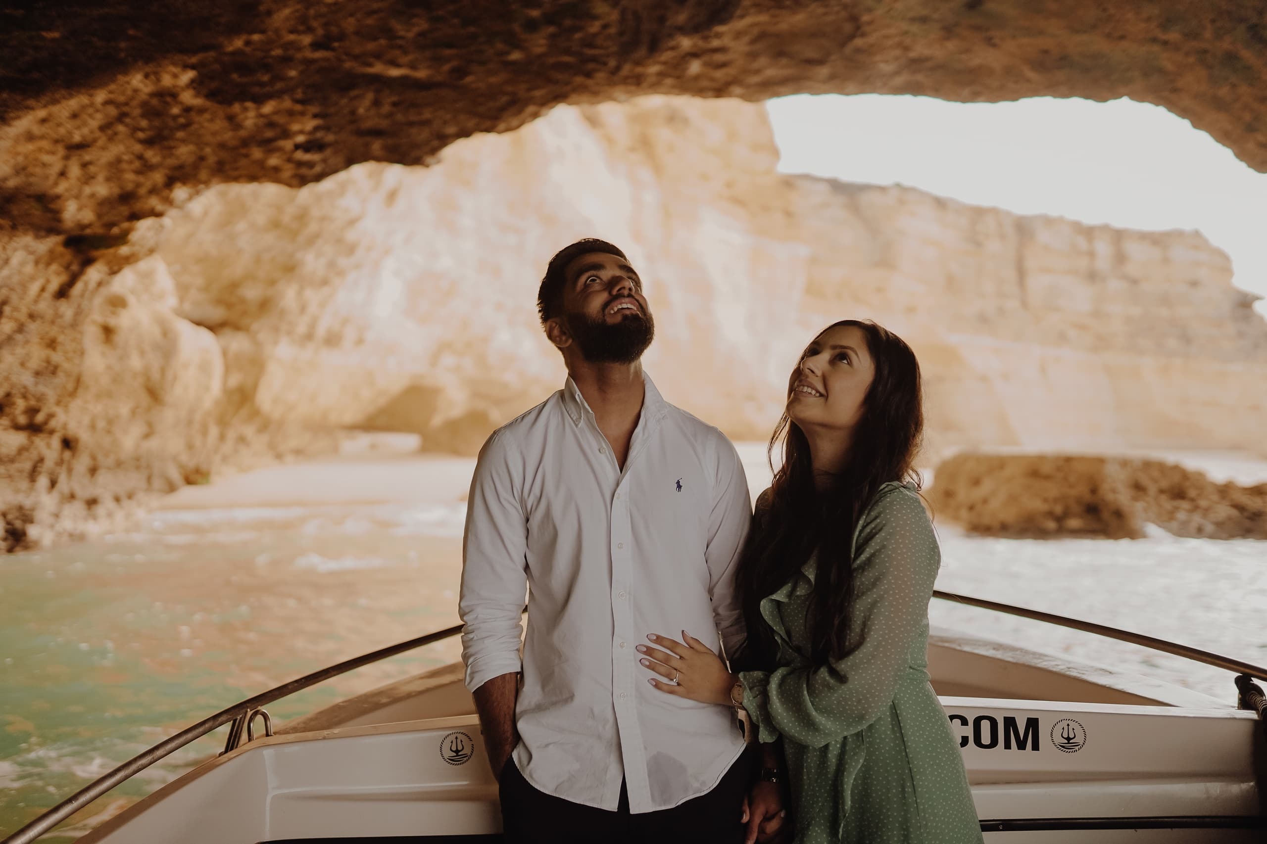 Private Sunset Tour of Benagil Caves with Tridente Boat Trips in Algarve