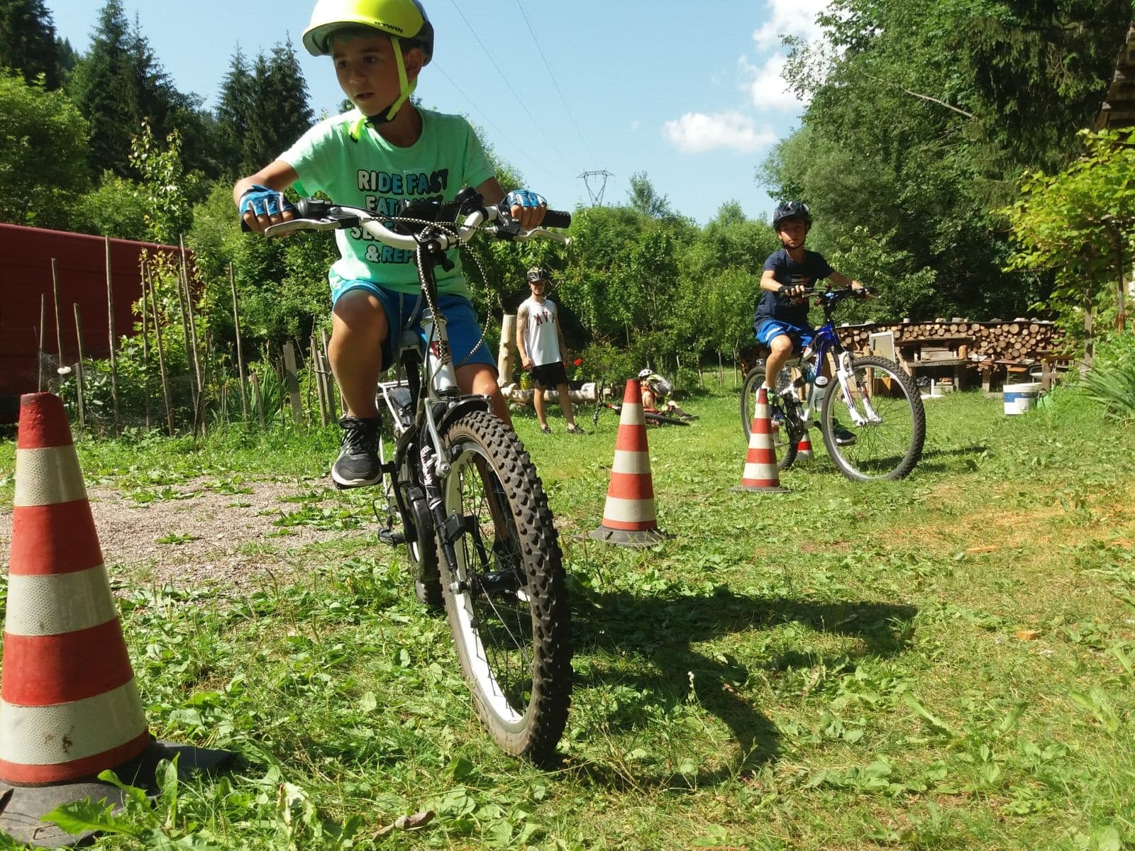Mountain Biking for Kids at Moena Adventure Hub
