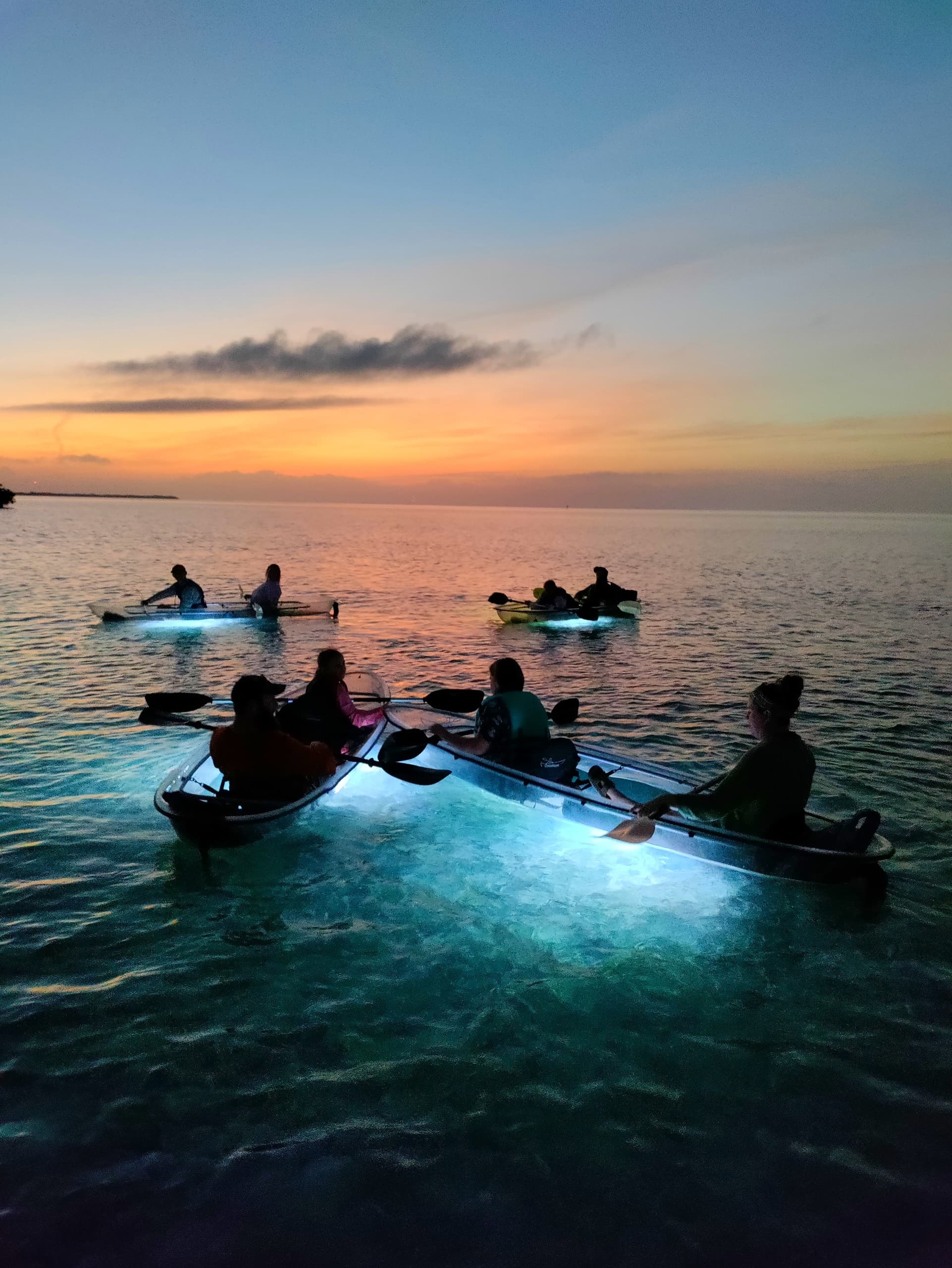Night Glow Kayak Tour with Island Glow Kayaks in Big Pine Key