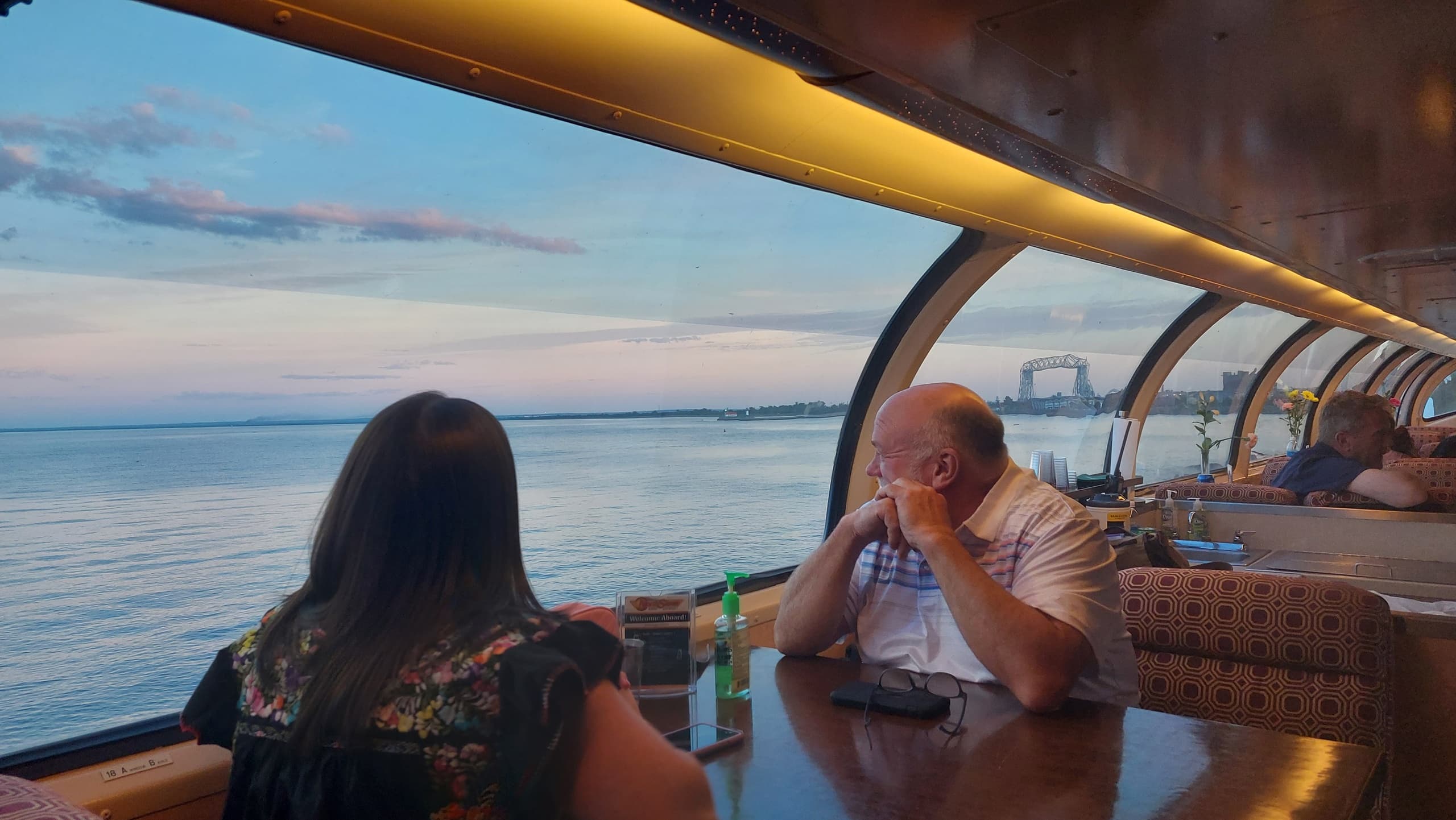 The Northwoods Explorer Dome Car Ride in Duluth, MN