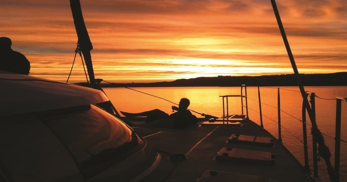 Sunset Sail to Māori Rock Carvings with Taupo Sailing Adventures