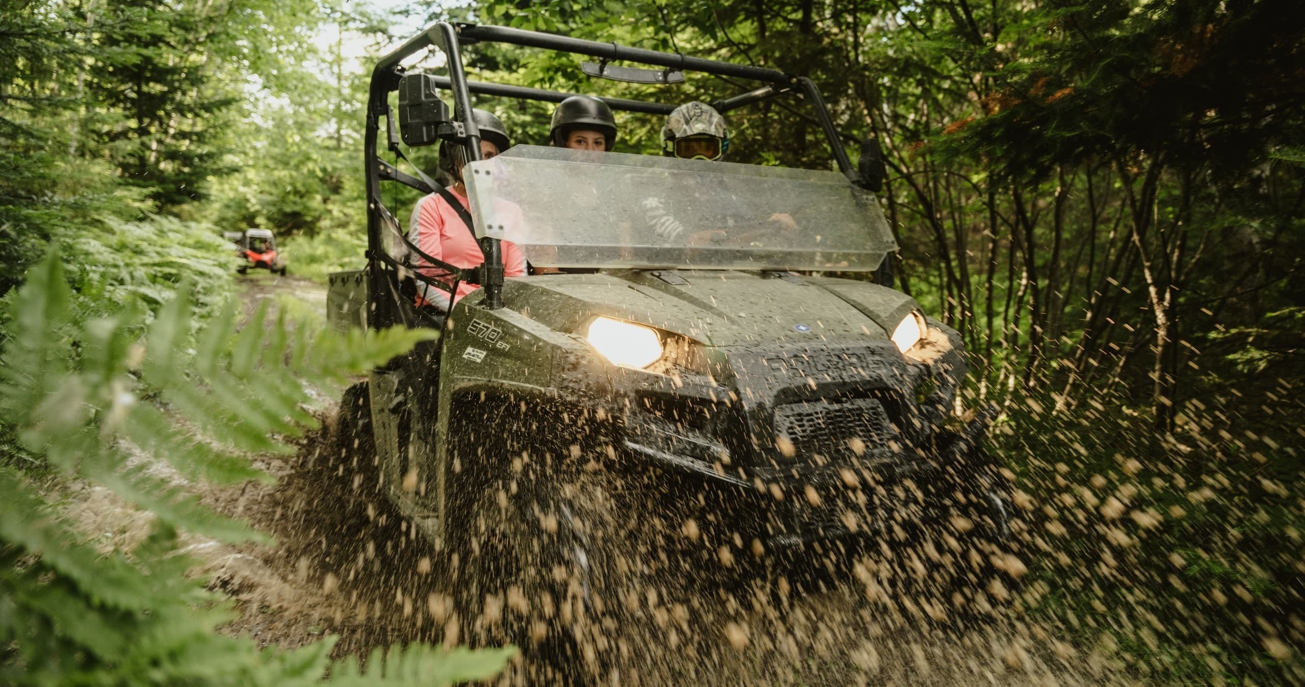 Quad Biking at Chalets Villégiature & Pourvoirie Daaquam