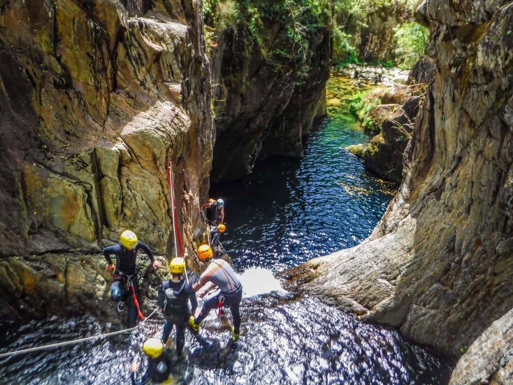 Canyoning Adventure at Rio Teixeira with Trans Serrano