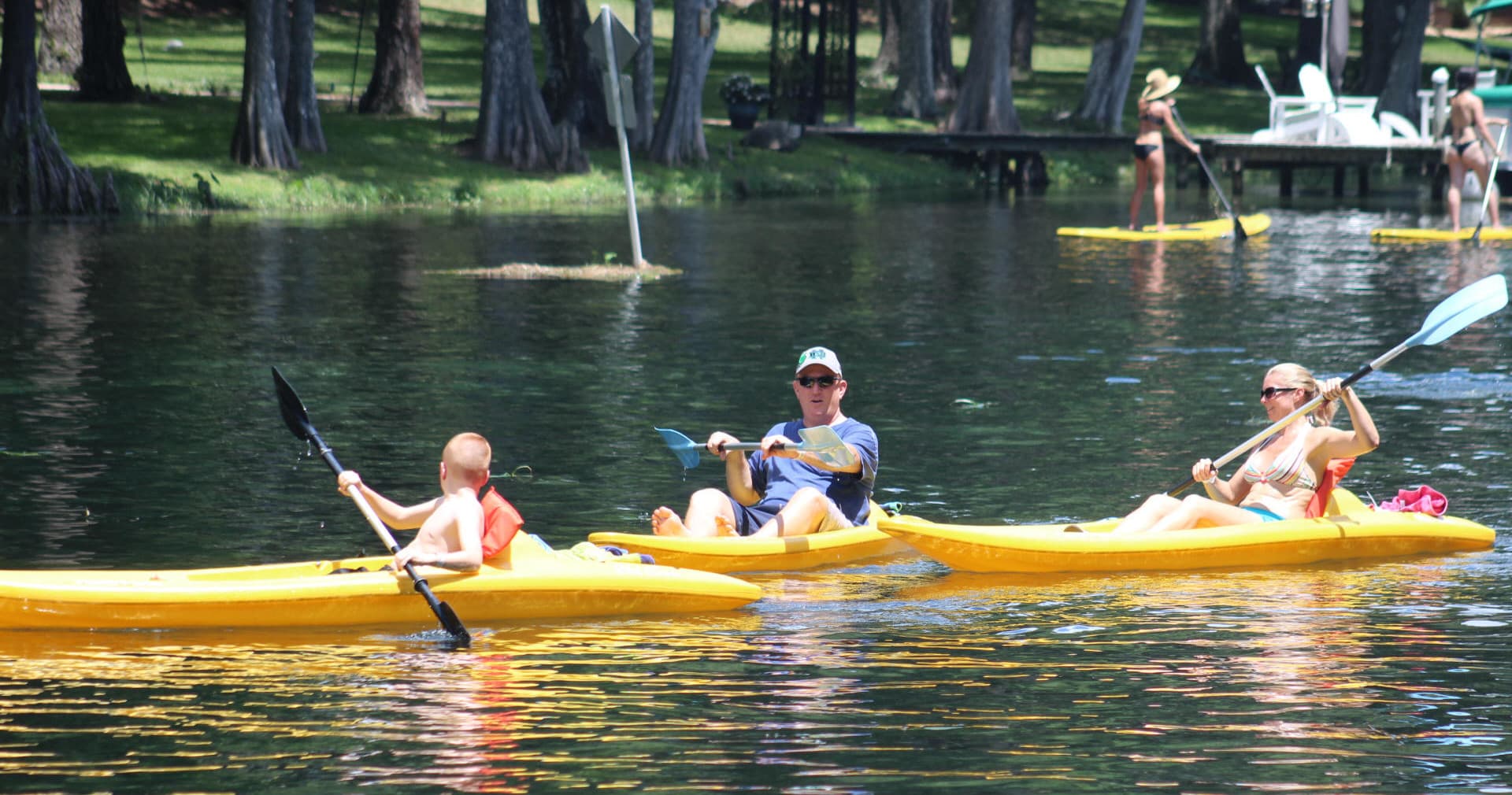 Kayak Rental with Rainbow River Kayak Adventures in Dunnellon
