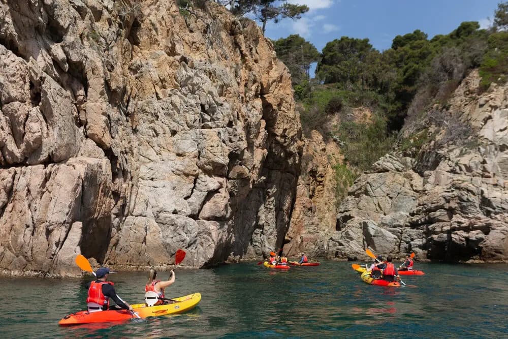 Coastal Kayak & Snorkel at Playa Giverola — Tossa de Mar’s Costa Brava Coves photo 1