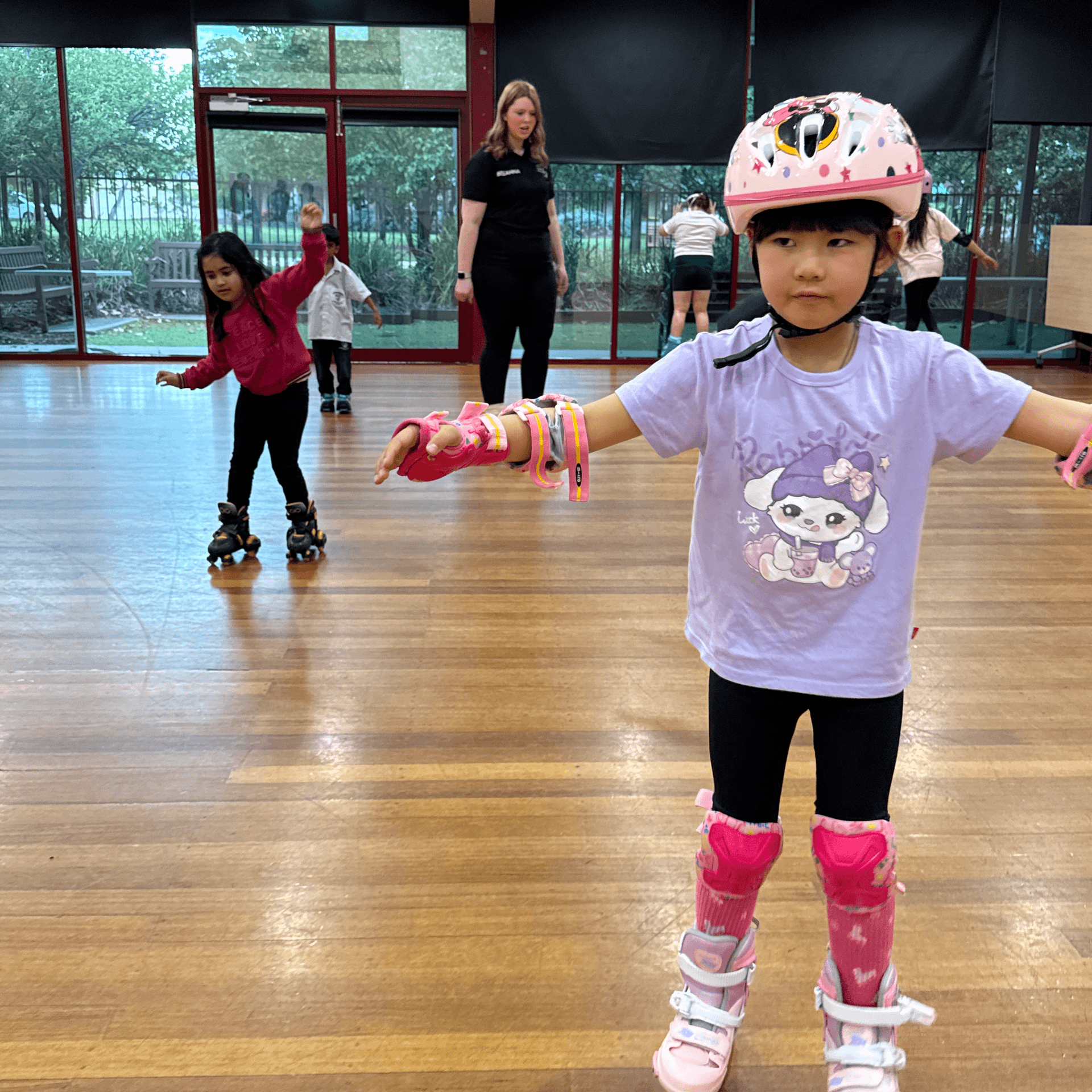 Kids Roller Skating Lessons at Central Park Hoppers Crossing — Learn Balance & Confidence