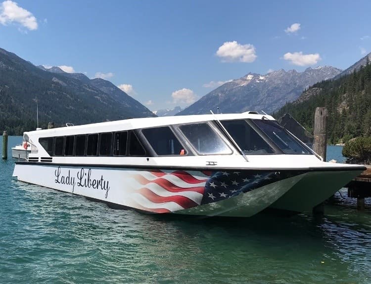 Lady Liberty One Way Cruise: Chelan to Stehekin Adventure