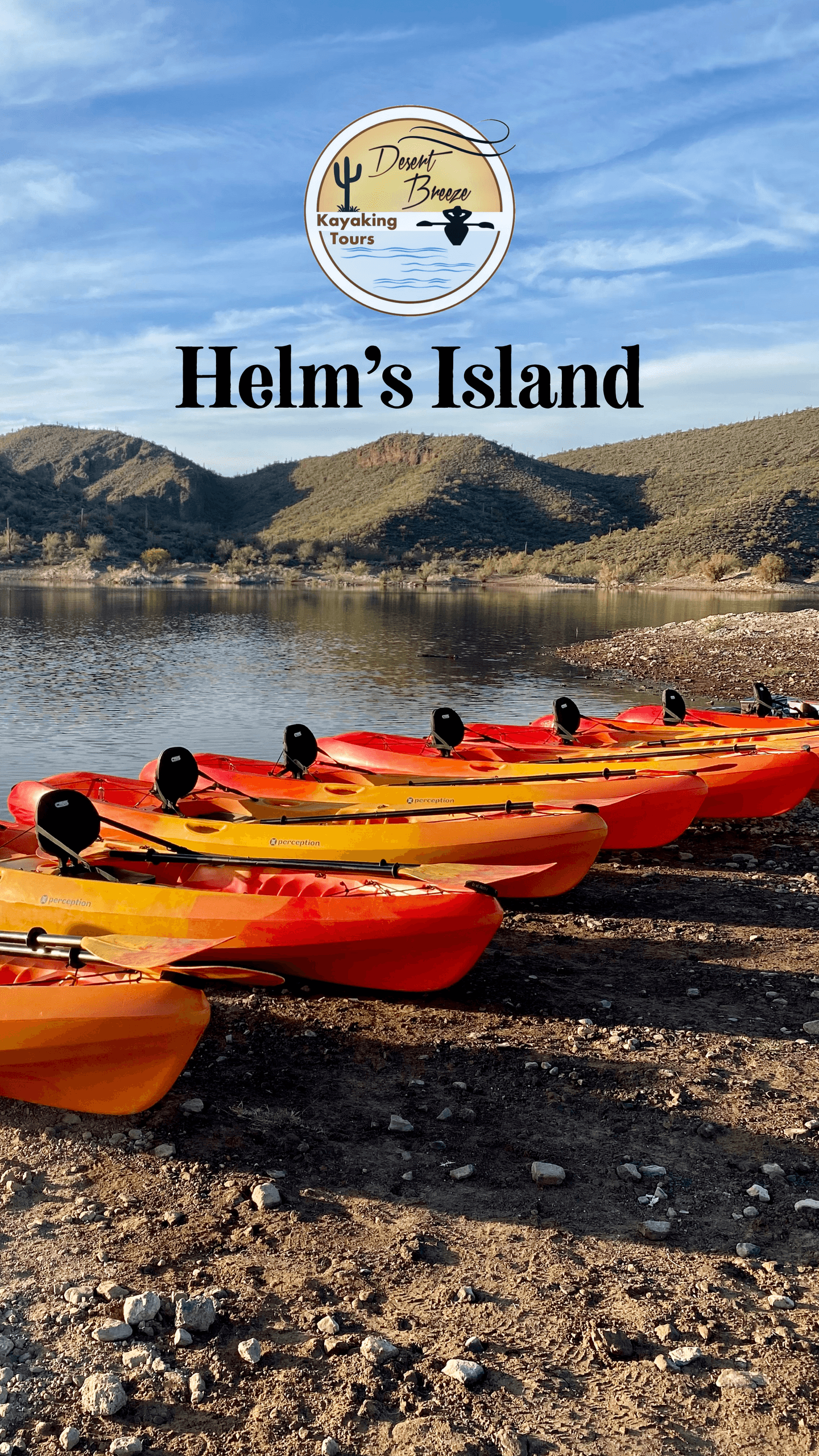 Helm's Island Tour: Kayak Adventure in Morristown, Arizona