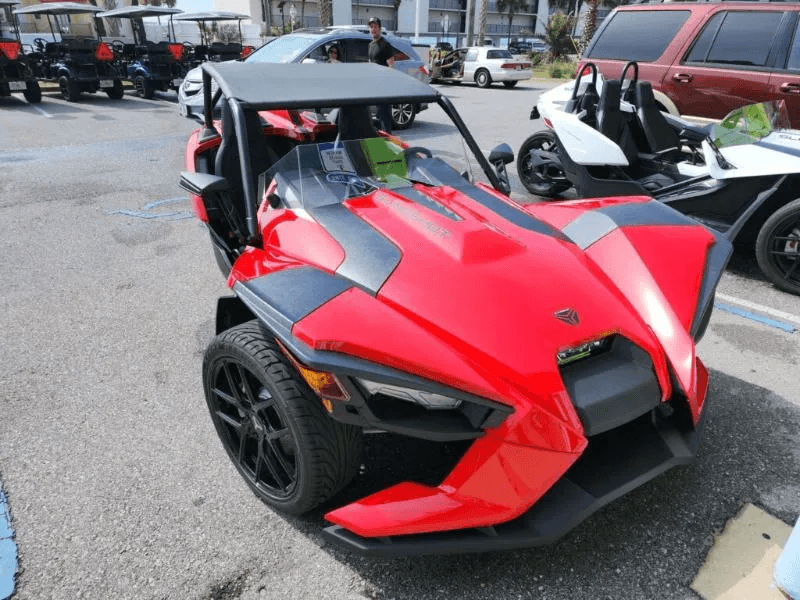 Gas-Powered Slingshot Rentals at Santa Rosa Beach