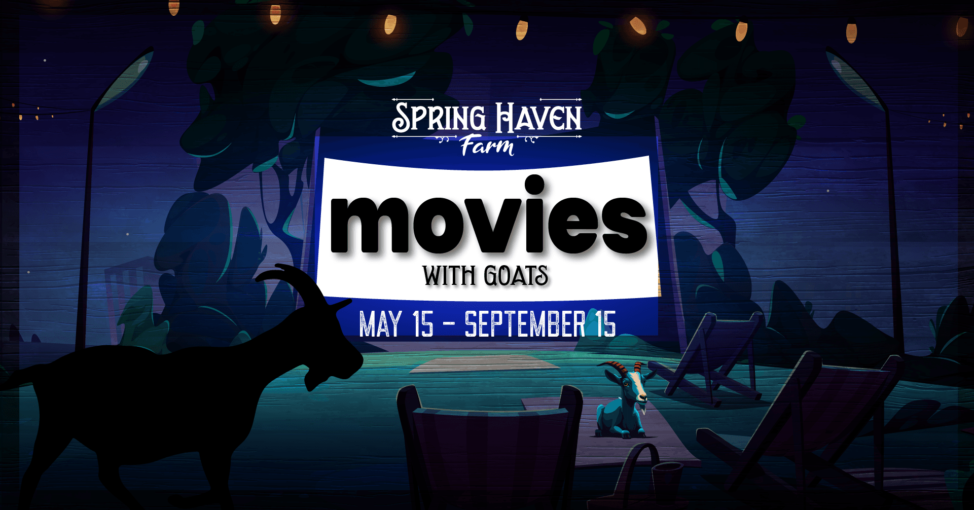 Movies with Goats: Outdoor Fun in Chapel Hill, NC photo 1