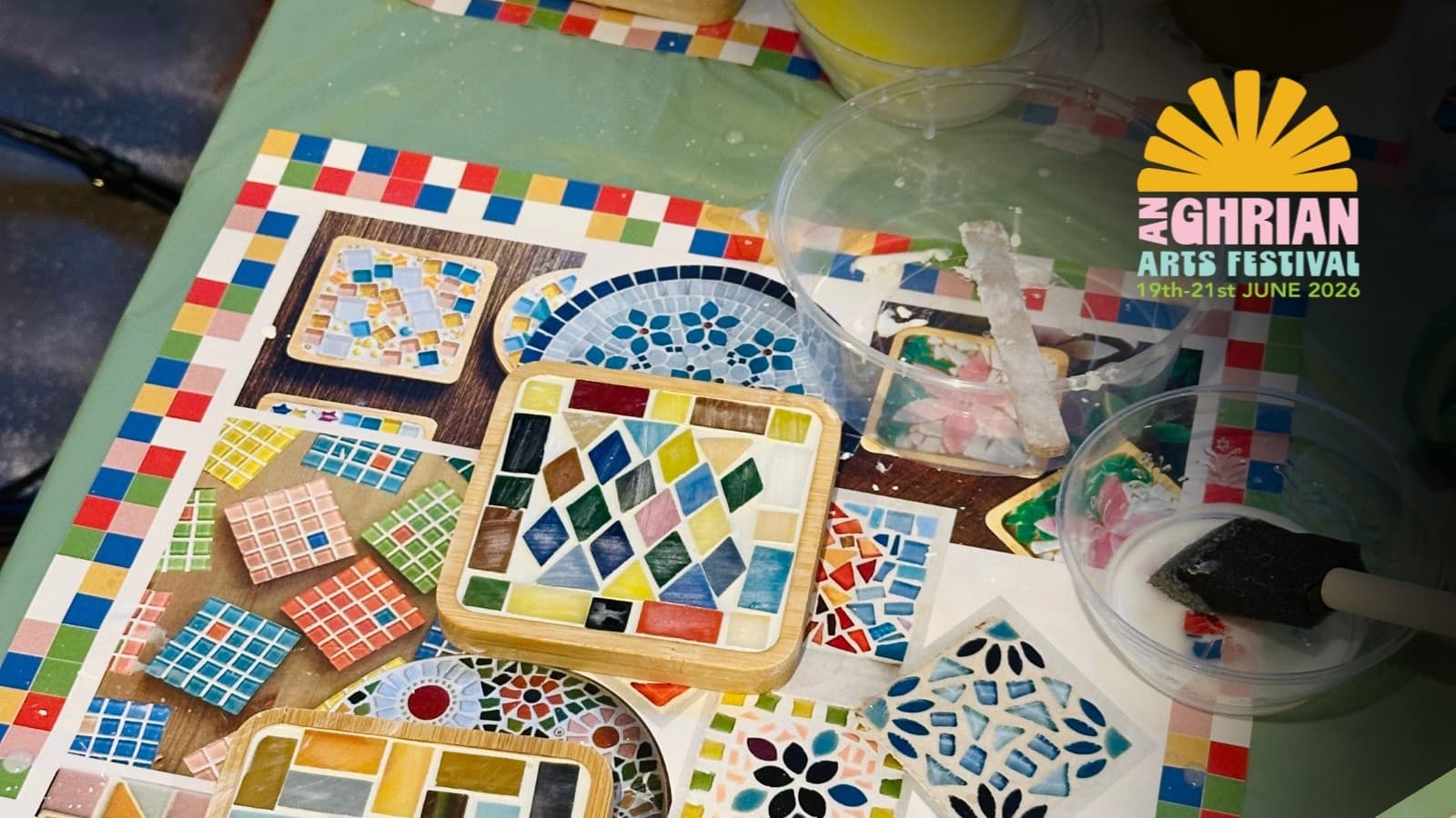 Create Mosaic Coasters at Ardgillan Castle: Hands-On Summer Craft Workshop