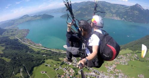 Acro Paragliding Thrills with Zurich Paragliding