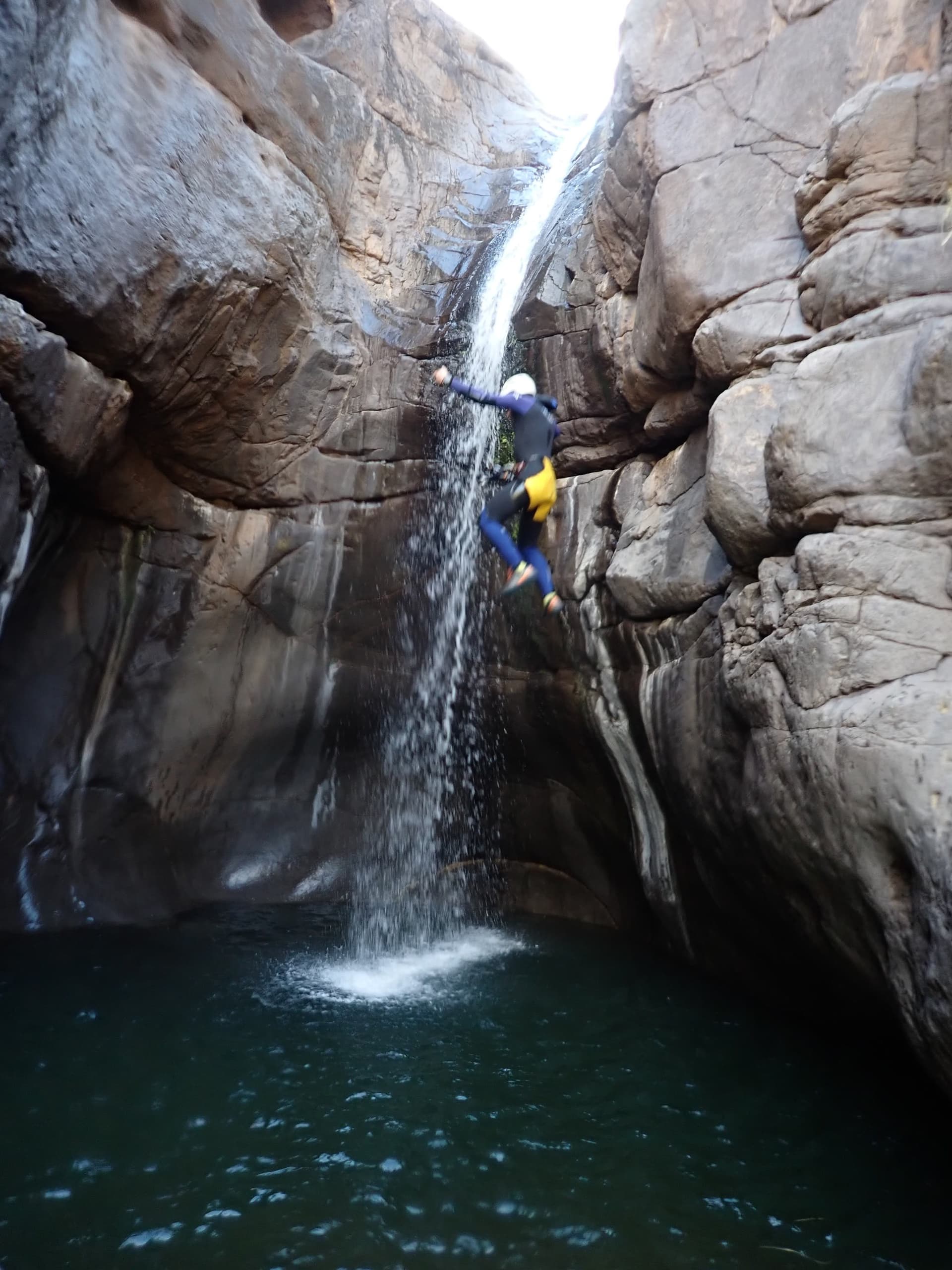 Pino Gordo Canyoning: Slides, Jumps & Rappels in Artenara photo 3