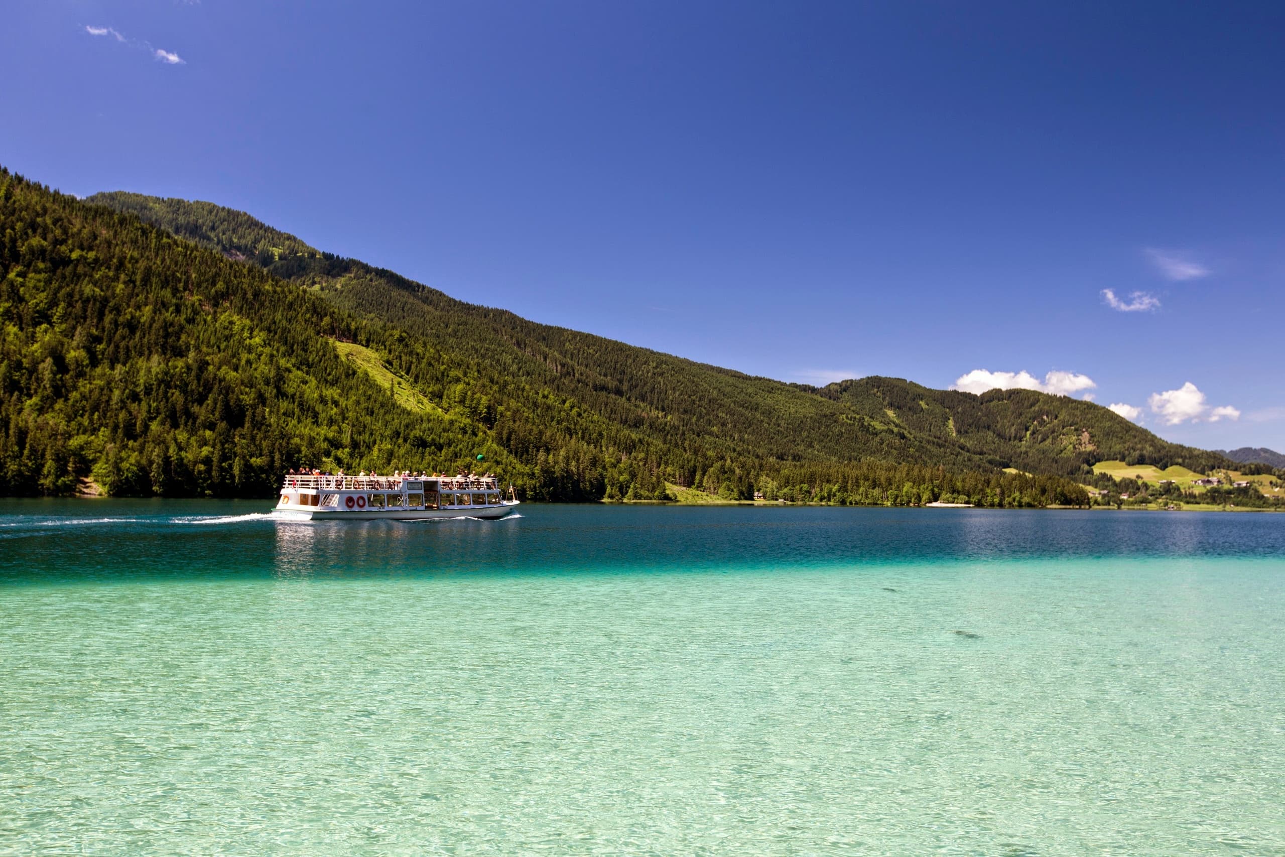Water Activities & Weissenseeschifffahrt: Scenic Boat Tour in Weissensee