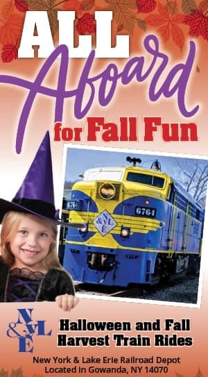 Halloween Train Adventure with New York & Lake Erie Railroad
