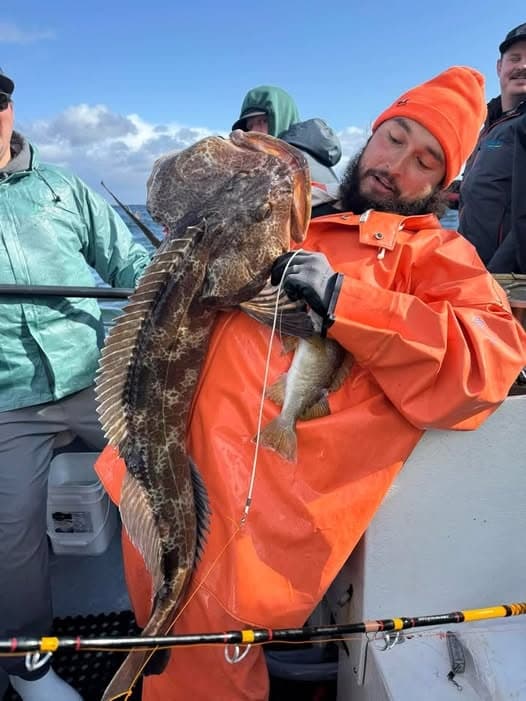 Deep Water Lingcod Fishing Off Westport: 12-Hour Charter for Big Lingcod and Rockfish