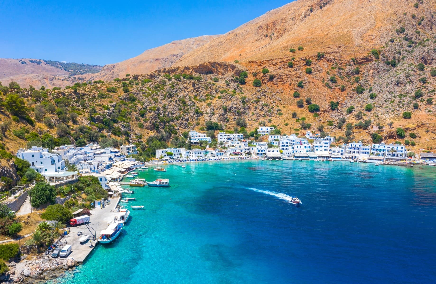 Private Boat Trip: Crete Southwest Coast from Sfakia to Loutro