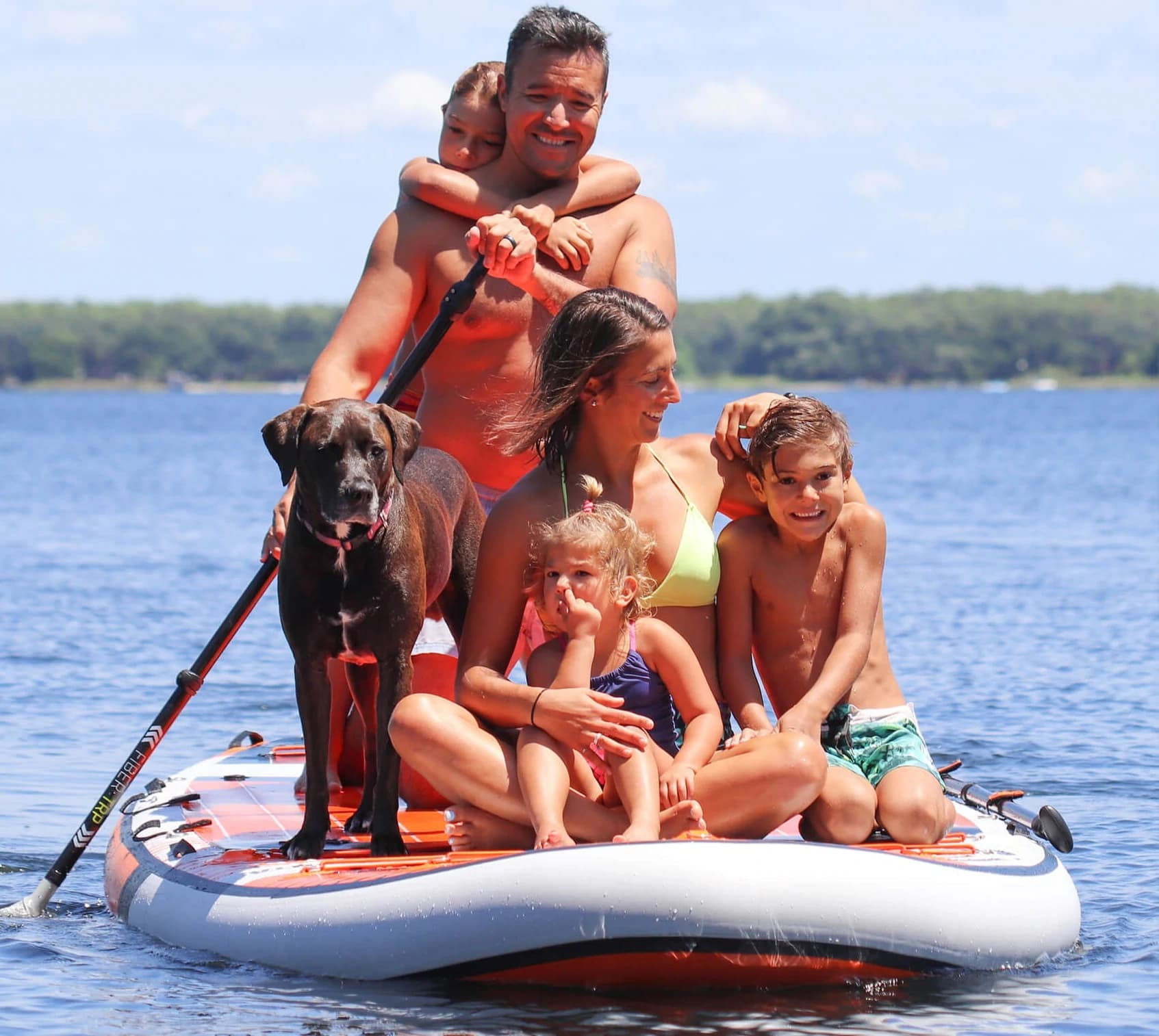 Family Paddle Board Rental on Crested Butte Lakes