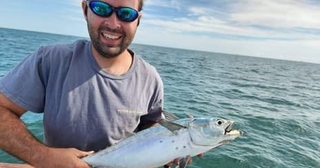 Half Day Near Shore Fishing Charter in Beaufort, NC: Reel in Spanish Mackerel and More