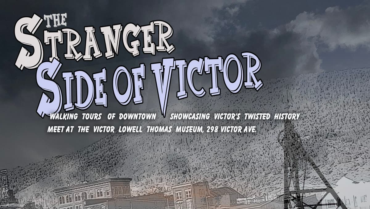 Guided History Walking Tour in Victor, Colorado