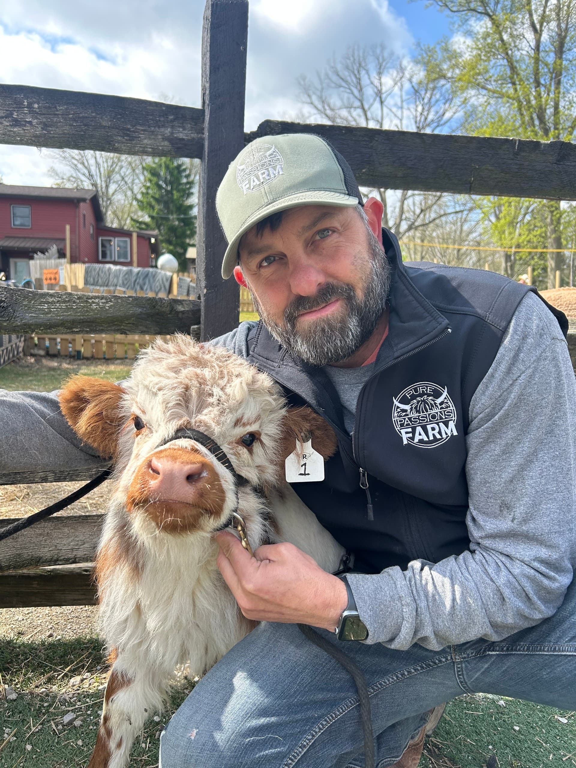 Private Pasture Picnic at Pure Passions Farm: Farm Animal Encounters Near Kent, OH photo 2