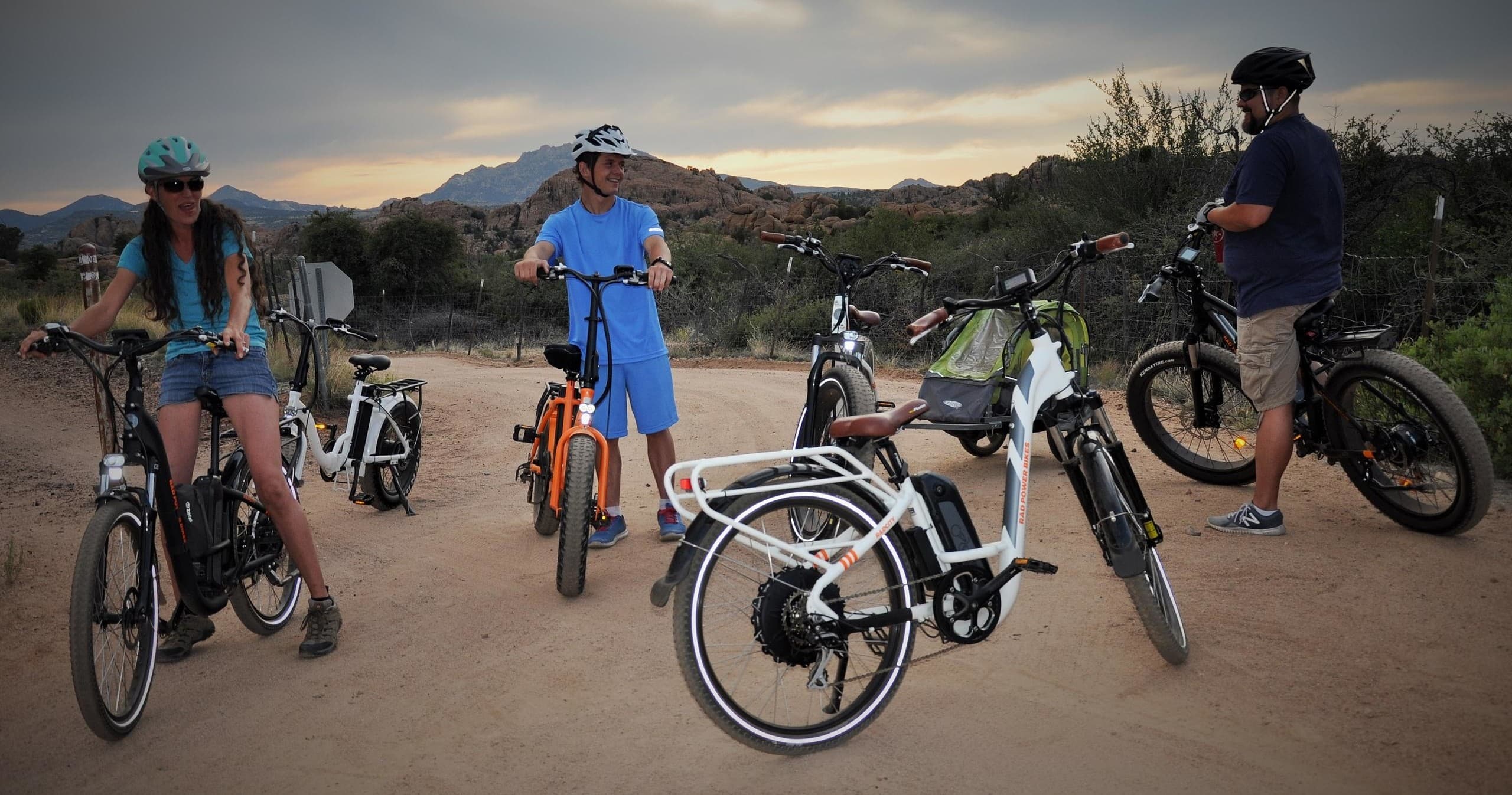 Leisurely 3-Hour E-Bike Picnic at Watson Lake, Prescott