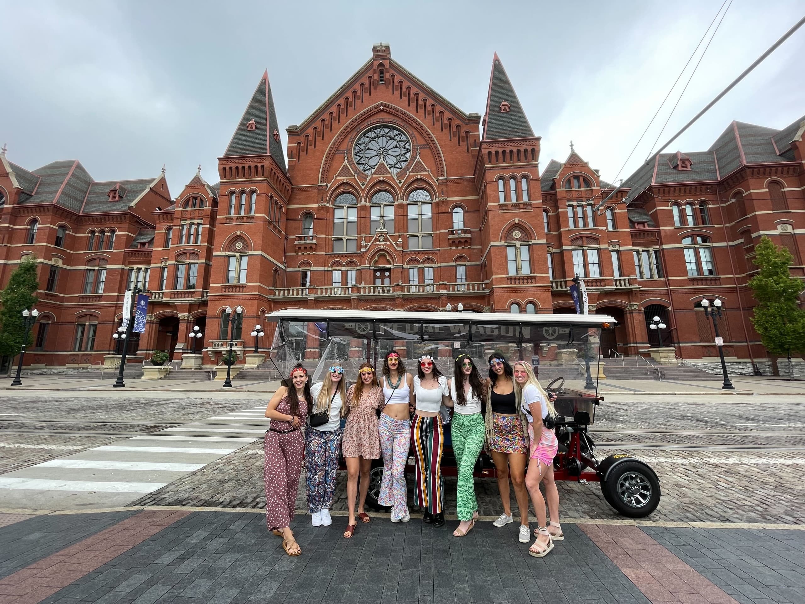 Urban Cycling & Sightseeing with Pedal Wagon Cincinnati