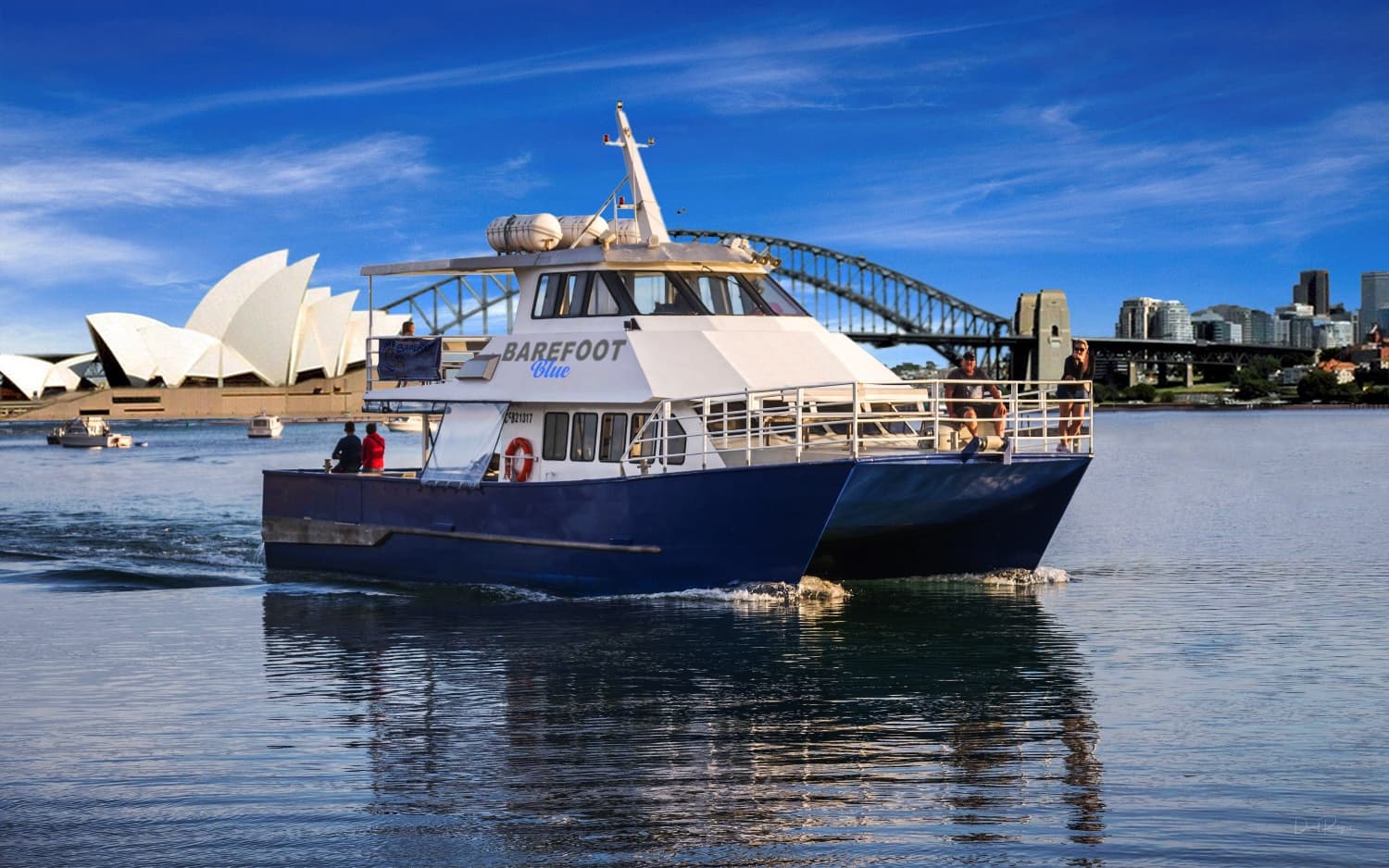 Barefoot Whale Watching Sydney team